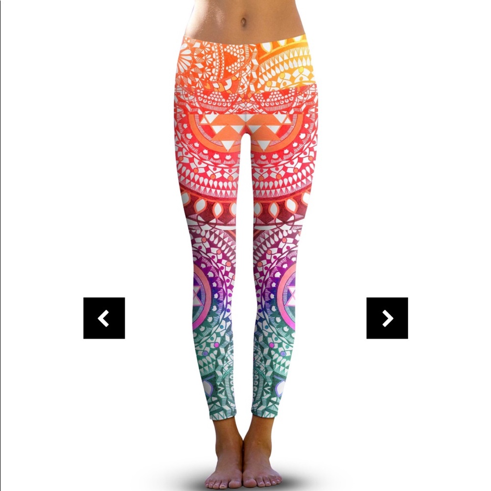 Om Shanti Eco-Friendly Active Leggings